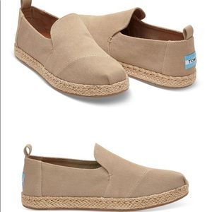 TOMS Deconstructed Alpargata Desert Canvas